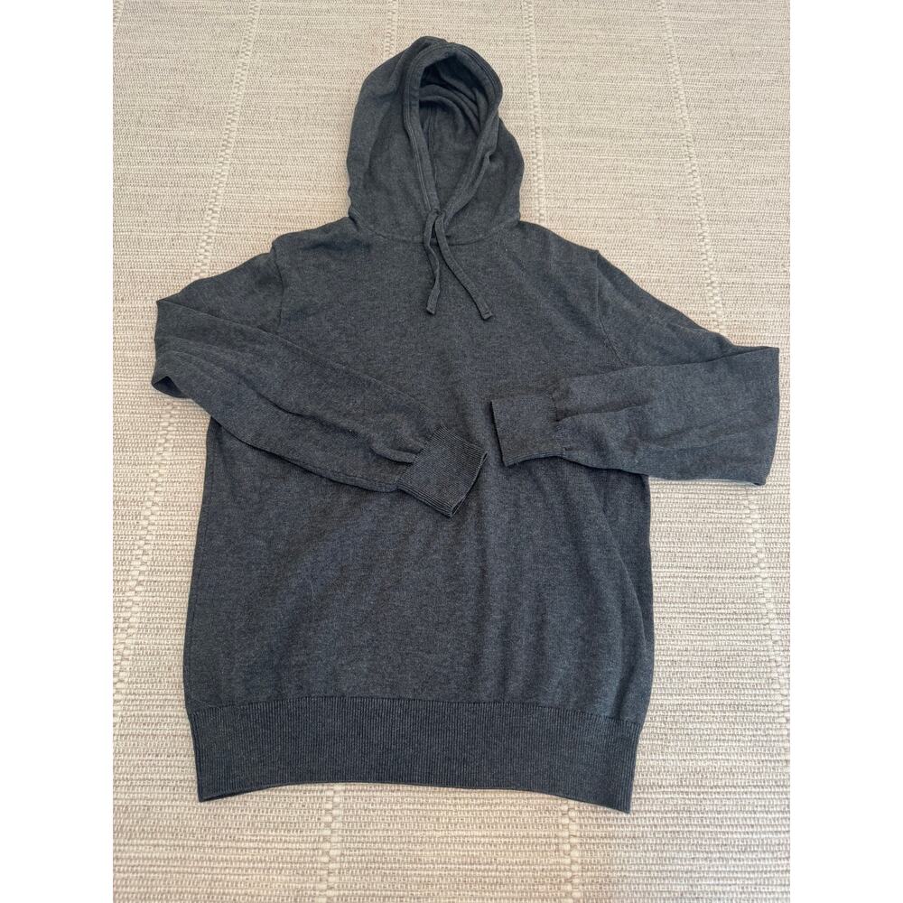 J Crew Mens Cotton-cashmere hooded sweater Medium